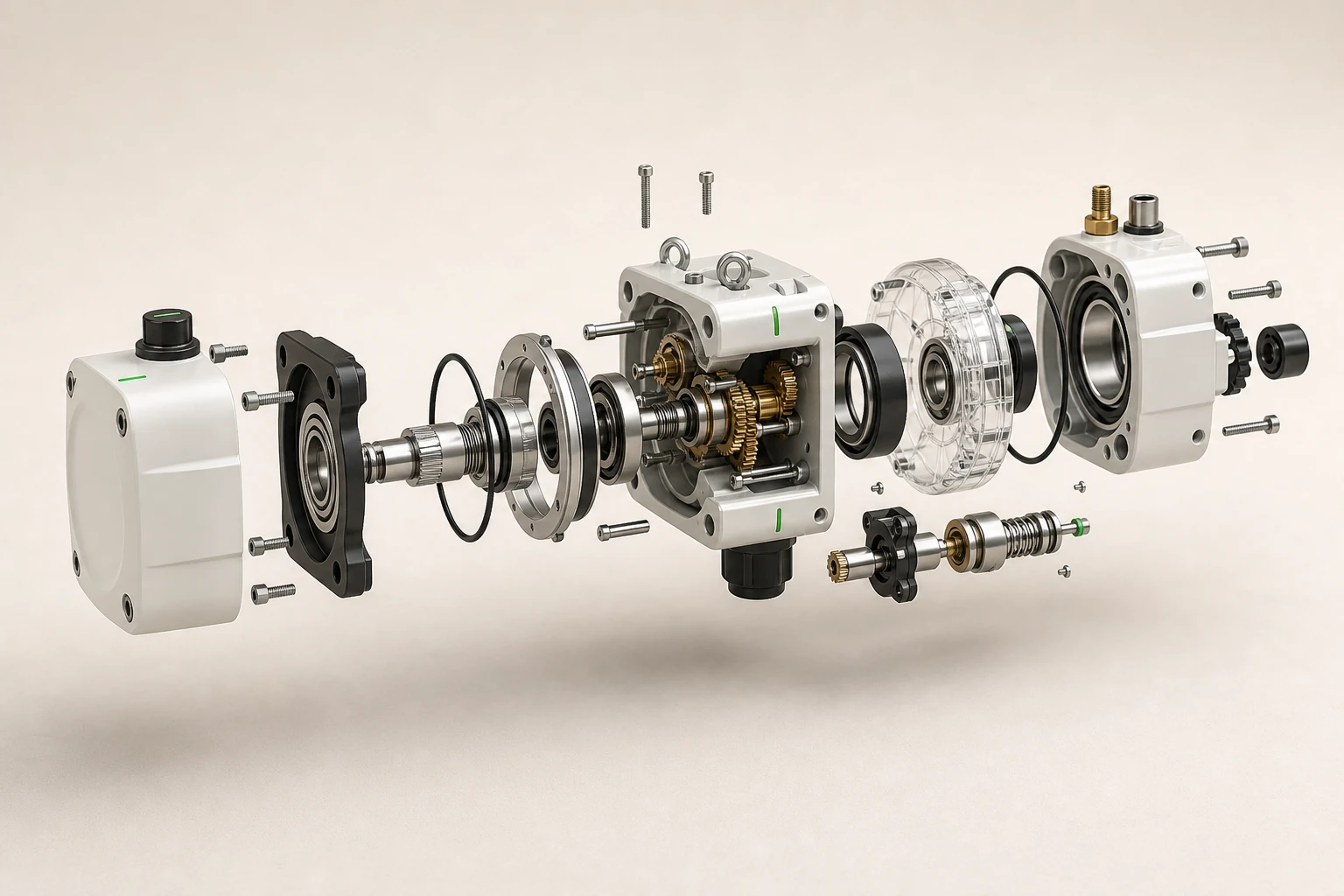 Industrial Products 3D visualization