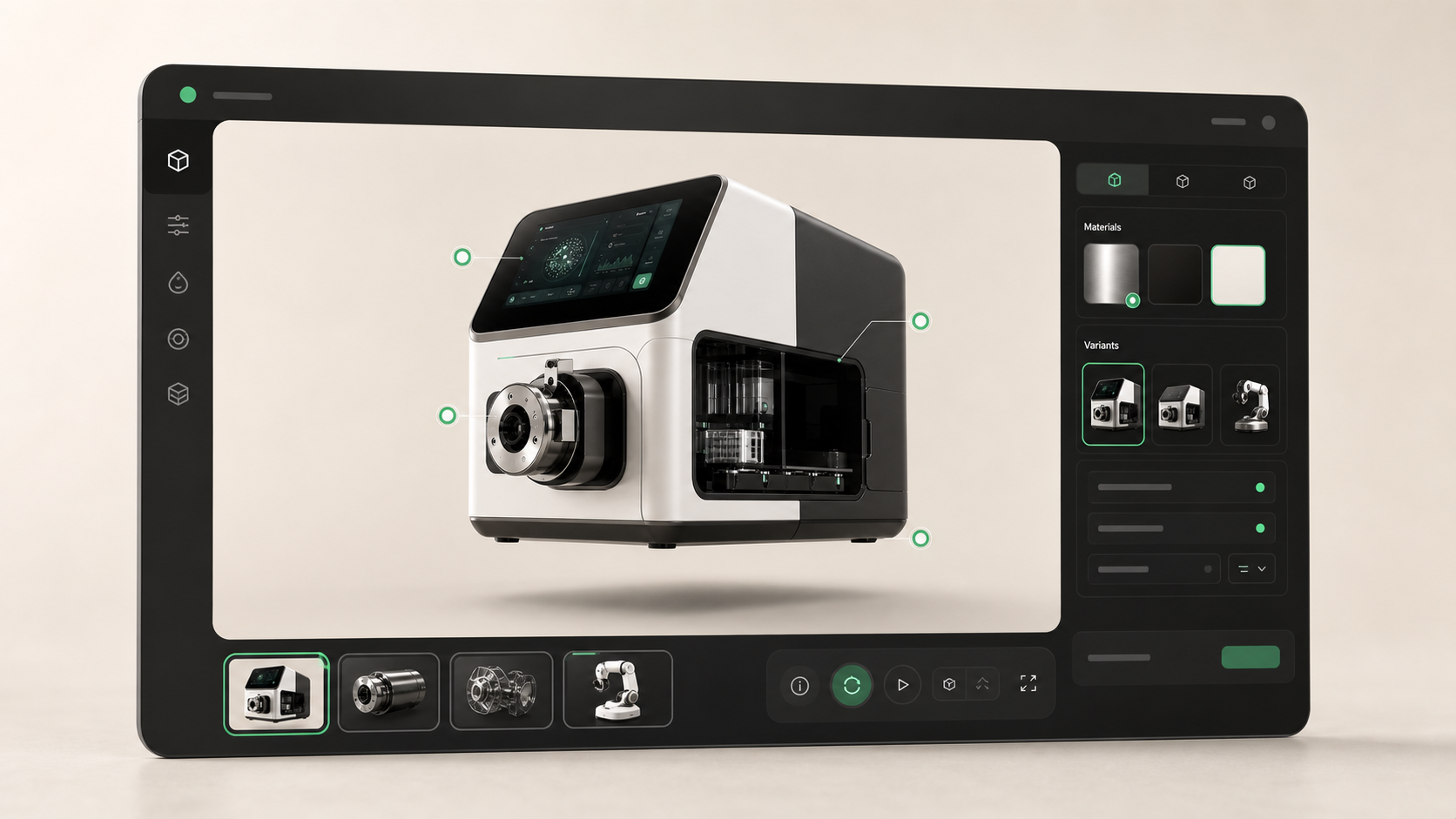 Interactive 3D & Configurators service visual